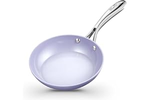 KOCH SYSTEME CS 8 Inch Ceramic Frying Pan, Non Stick Frying Pan, Omelet Pan, Healthy Skillet, Induction Compatible, Dishwashe