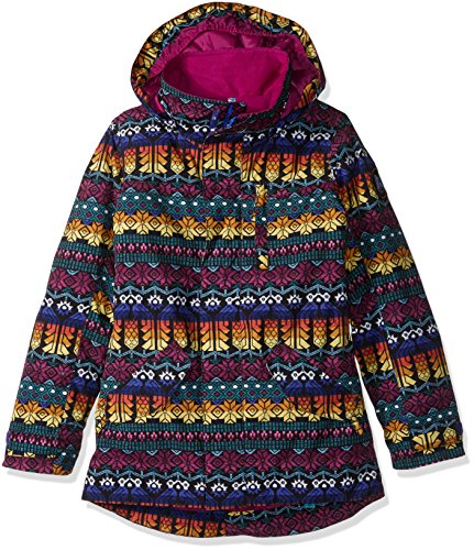 Burton Youth Girls Aubrey Parka Jacket Figaro Stripe X Small