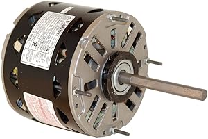A.O. Smith/Century DL1036 1/3 HP, 1075 RPM, 3 Speed, 115 Volts4.9 Amps, 48 Frame, Sleeve Bearing Direct Drive Blower Motor