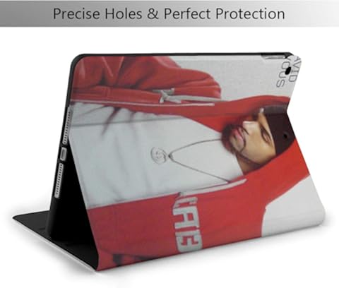 Wehoiweh Cra-Ig David, carcasa antiarañazos delgada y ligera con soporte ajustable, función de reposo/despertador, protección trasera para iPad Air3 10.5 iPad 7ª 10.2 talla única