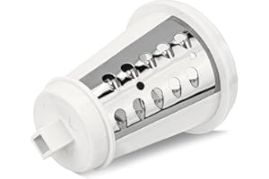 PROSOCOOL Shred Cone Replacement for Presto Regular Salad Shooter 02910 02980, Salad Shooter Replacement Part Ideal for Shredding Cheese, Vegetables for Salads, Pizzas, Tacos(White)