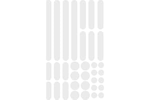 Premium Stickers Reflective Stickers Kit, High Visibility Indoor and Outdoor Reflector for Bike/Motorcycle/Cars/Scooter/Strol