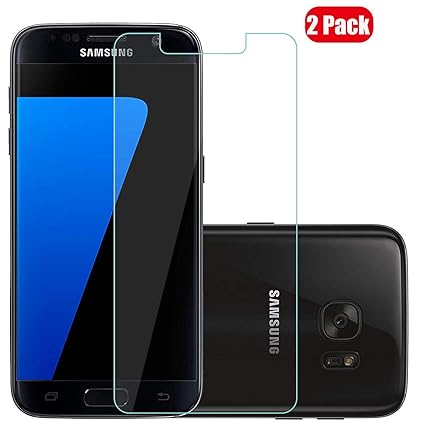 Voviqi Samsung Galaxy S7 Panzerglas, 9H verbesserte gehärtetes Glas Folie [Blasenfrei] [Anti-Fingerabdruck] Displayschutzfoli