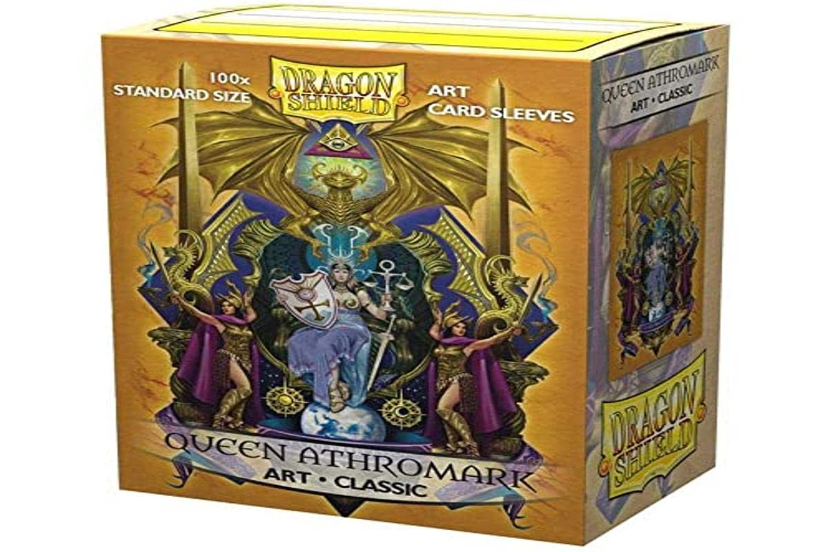 Dragon Shield Standard Size Classic Art Sleeves - 100 Count (Queen Athromark Coat of Arms), 12025