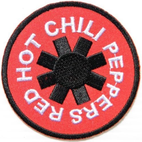 2.6 inch x 2.6 inch Red Hot Chili Peppers RHCP Music Funk Punk Rock t Shirts Patches