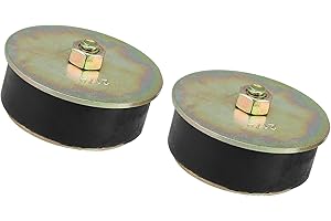 Hihaha Automotive Freeze Plug Rubber Expansion Plug/Rear for Car/Durable Fit Hole Size 2-1/4" to 2-3/8" 57mm-60mm / 2pcs