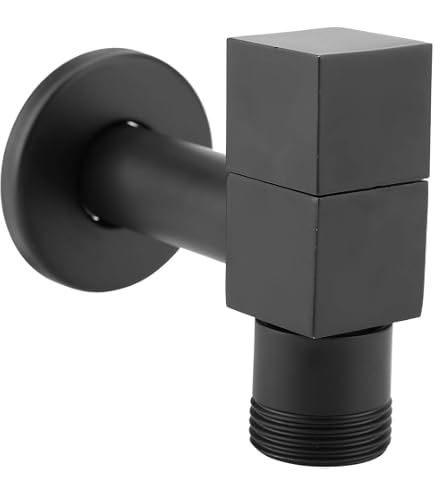 Wall Mount Kitchen Faucet – G1/2″ Zinc Alloy Single Cold Water Tap For Sink, Basin, Or Washing Machine (Chrome)