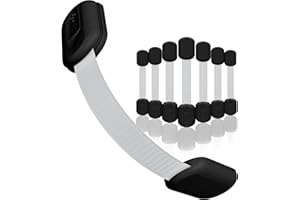 SKYLA HOMES Baby Locks (8-Pack) Child Safety Cabinet Proofing - Safe Quick and Easy 3M Adhesive Cabinet Drawer Door Latches No Screws & Magnets Multi-Purpose for Furniture Kitchen Ovens Toilet Seats