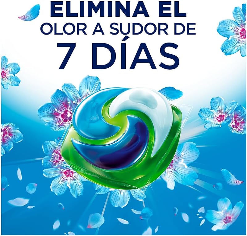 PODs Platinum, Detergente Líquido En Cápsulas Frescor De Abril Cápsulas, 35 Lavados