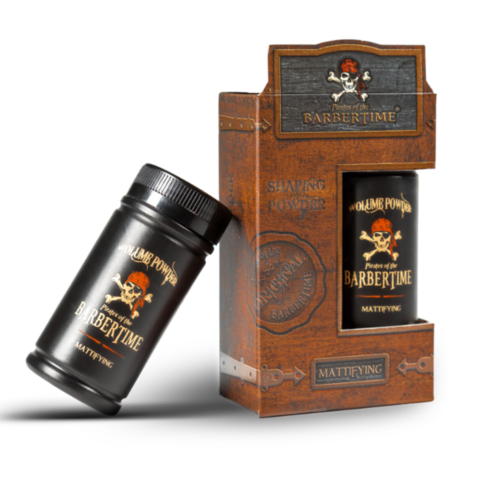 BARBERTIME Hair Styling Powder Wax | Hair Volume Dust | Mattifying Shaping Powder | Strong Matte Hold 20g