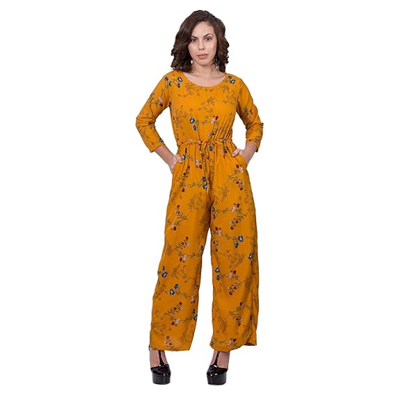 printed jumpsuit