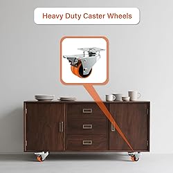 ASHGOOB Caster Wheels, 2inch Casters Set of 24