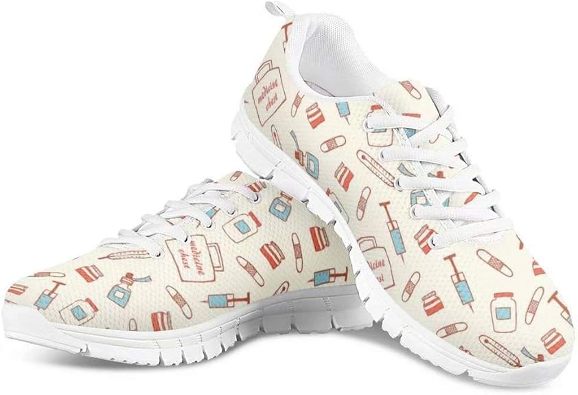 POLERO Rainbow Nurse Schuhe - Bequeme Sneaker Für Damen & Herren 36-48 EU