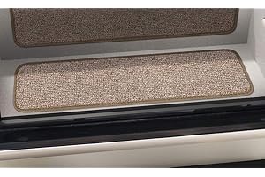 Prest-O-Fit 5-1088 Decorian Step Huggers For RV Landings Sandstone Beige 8 In. x 23.5 In.