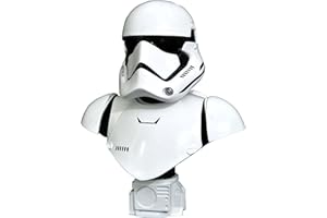 Diamond Select Toys Star Wars: The Force Awakens: First Order Trooper Legends in 3-Dimensions 1:2 Scale Bust, Multicolor