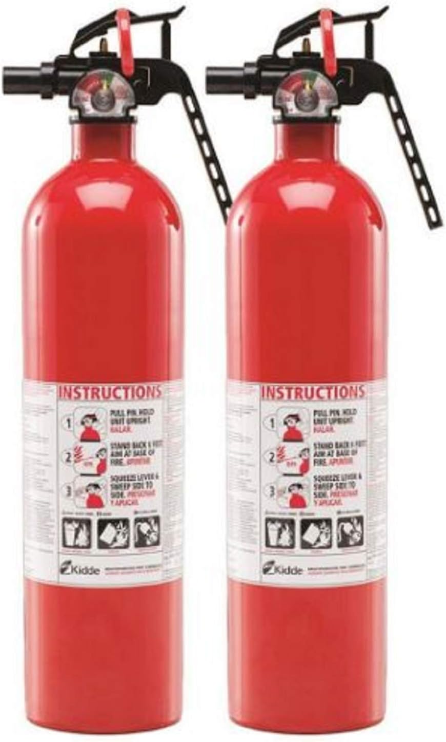 Kidde Multi-Purpose Fire Extinguisher, 2 pk. - - 