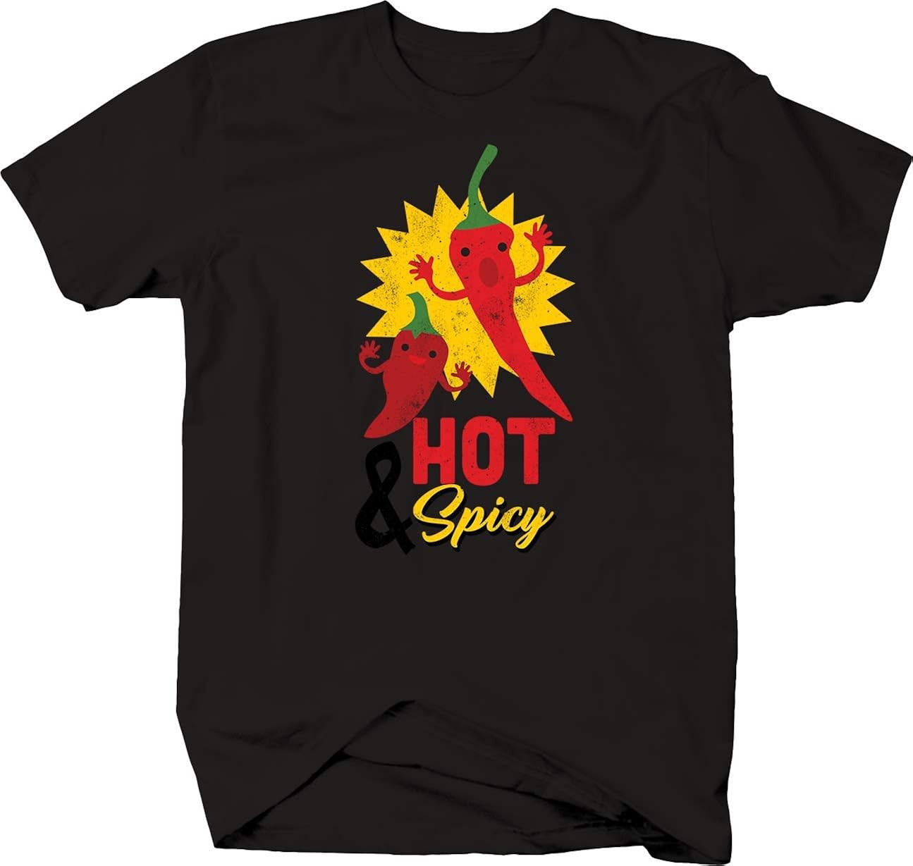 Hot and Spicy Peppers Spices Shirt Men Adult Unisex TShirt