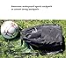 Drawstring Backpack Sport Gym String Bag Waterproof Sackpack Cinch Sack Gymsack (Black)