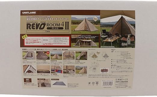 ユニフレーム Revo レボルーム4 プラス Ii タン Tan ユニフレーム Uniflame テント本体 Amazon