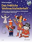 Die fröhliche Querflöte Das fröhliche Weihnachtsliederheft mit CD: Beliebte Lieder und klassische Stücke zur Weihnachtszeit. 1-2 Flöten, Klavier ad lib.. Spielbuch mit CD. by