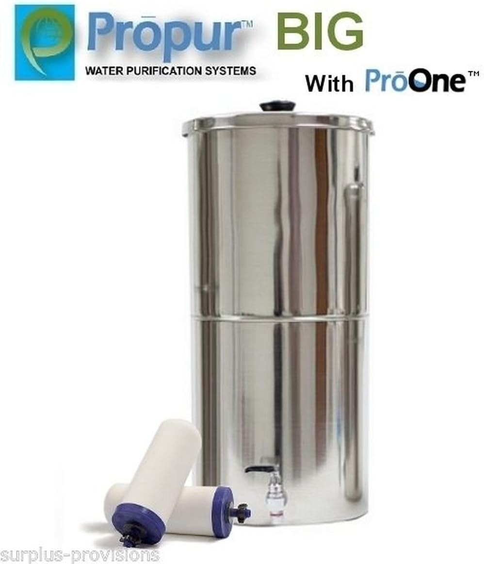 ProPur BIG Water Filter System with 2 ProOne G2.0 7" Filter Elements