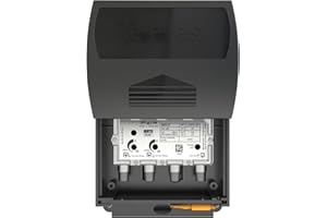 Televes 2-Input TForce Mast Amplifier with BOSS-Tech and “F” Power Supply Unit