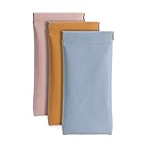 Ldirect 3 Pack Leather Eyeglasses Cases PU Soft
