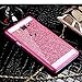 Galaxy J7 case, Silverback(TM) Beauty Luxury Hybrid Glitter Bling Hard Shiny Sparkling Cover Case for Samsung Galaxy J7 (Pink)
