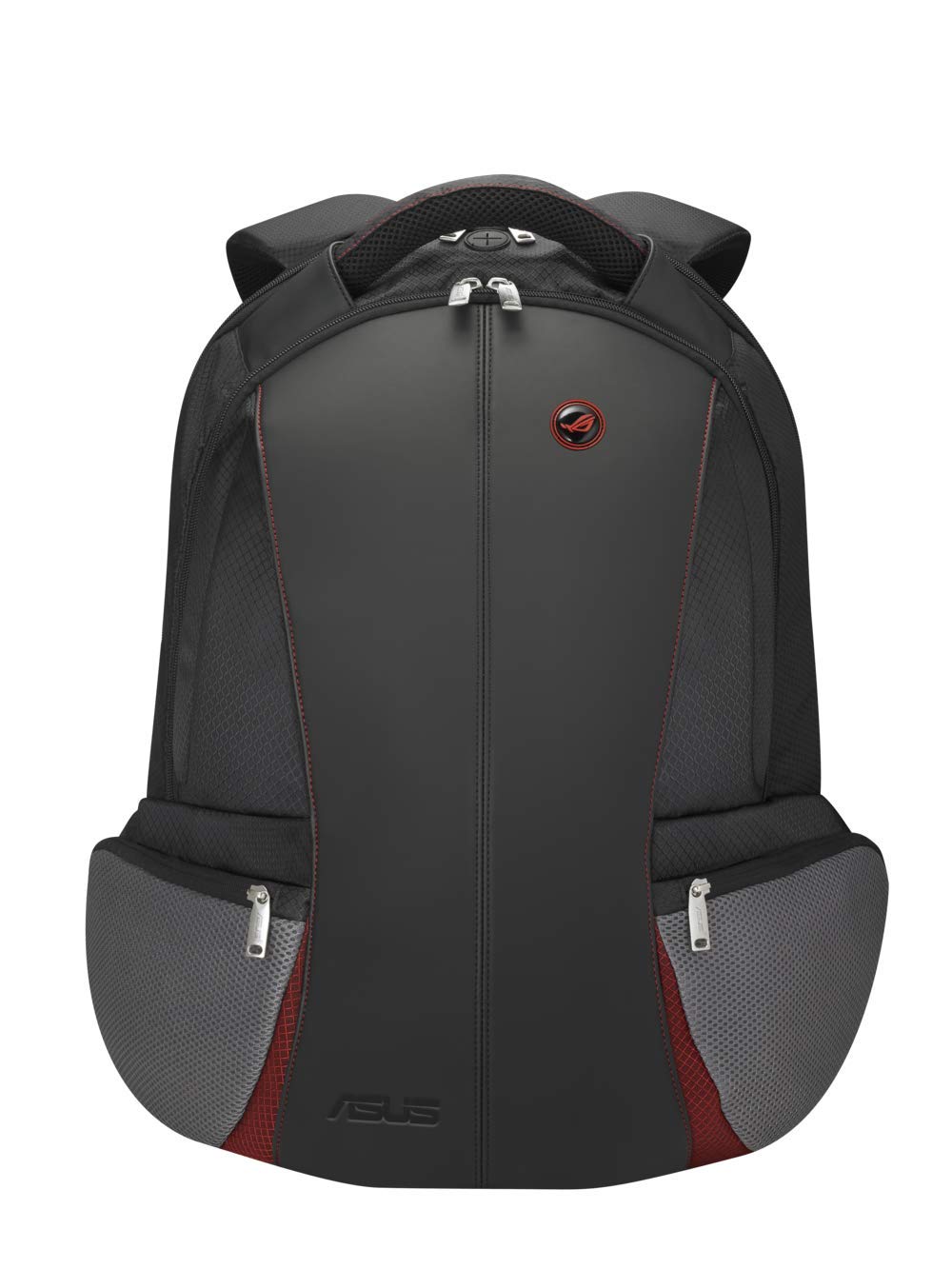 ASUS ROG Artillery 17 Inch Laptop Backpack/Men's Backpack/Business Backpack/Functional Backpack, Black and Grey
