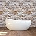 3D Stone Wallpaper Peel and Stick Wallpaper PVC Self-Adhesive Film Removable Wallpaper for Room Decor，17.7