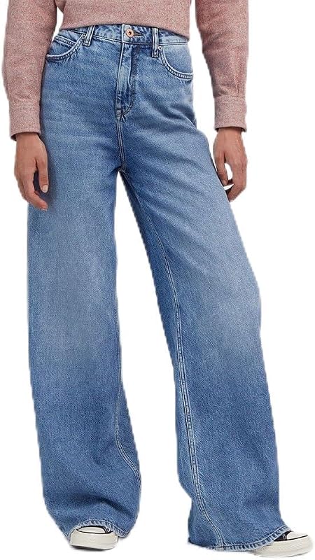 - Jeans Damen - High Waist Wide Leg Fit - Stella - Take The Hint