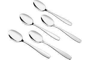 Jandson 12 Pieces Dinner Spoons, Stainless Steel Table Spoon Set