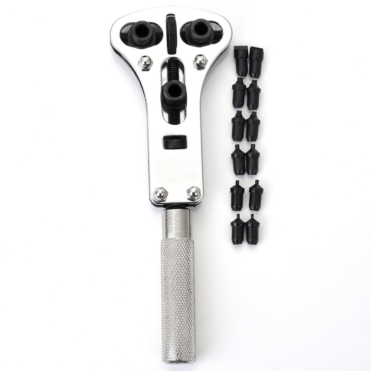 JSDDE Uhrenwerkzeugset 13-teilig in Nylontasche Uhrwerkzeug Uhrmacherwerkzeug Reparatur Set für jedermann