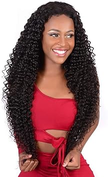 Amazon Com Brazilian Hair 360 Lace Frontal Wig Kinky Curly Hair