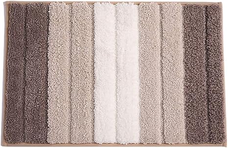 Amazon ドアマット 掃除が簡単なストライプの吸収性フロアマット 滑り止めマット 廊下に最適 キッチン ベッドルーム バスルーム A 51 81 5cm 玄関マット オンライン通販