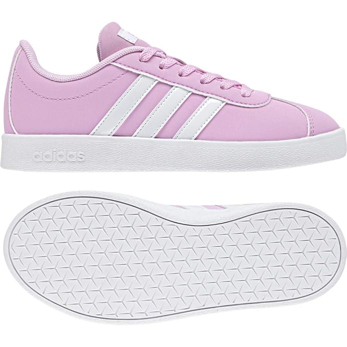 adidas Unisex-Kinder Vl Court 2.0 K Gymnastikschuhe weiß 36 EU