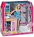 Barbie Doll and Bathroom Furniture Set