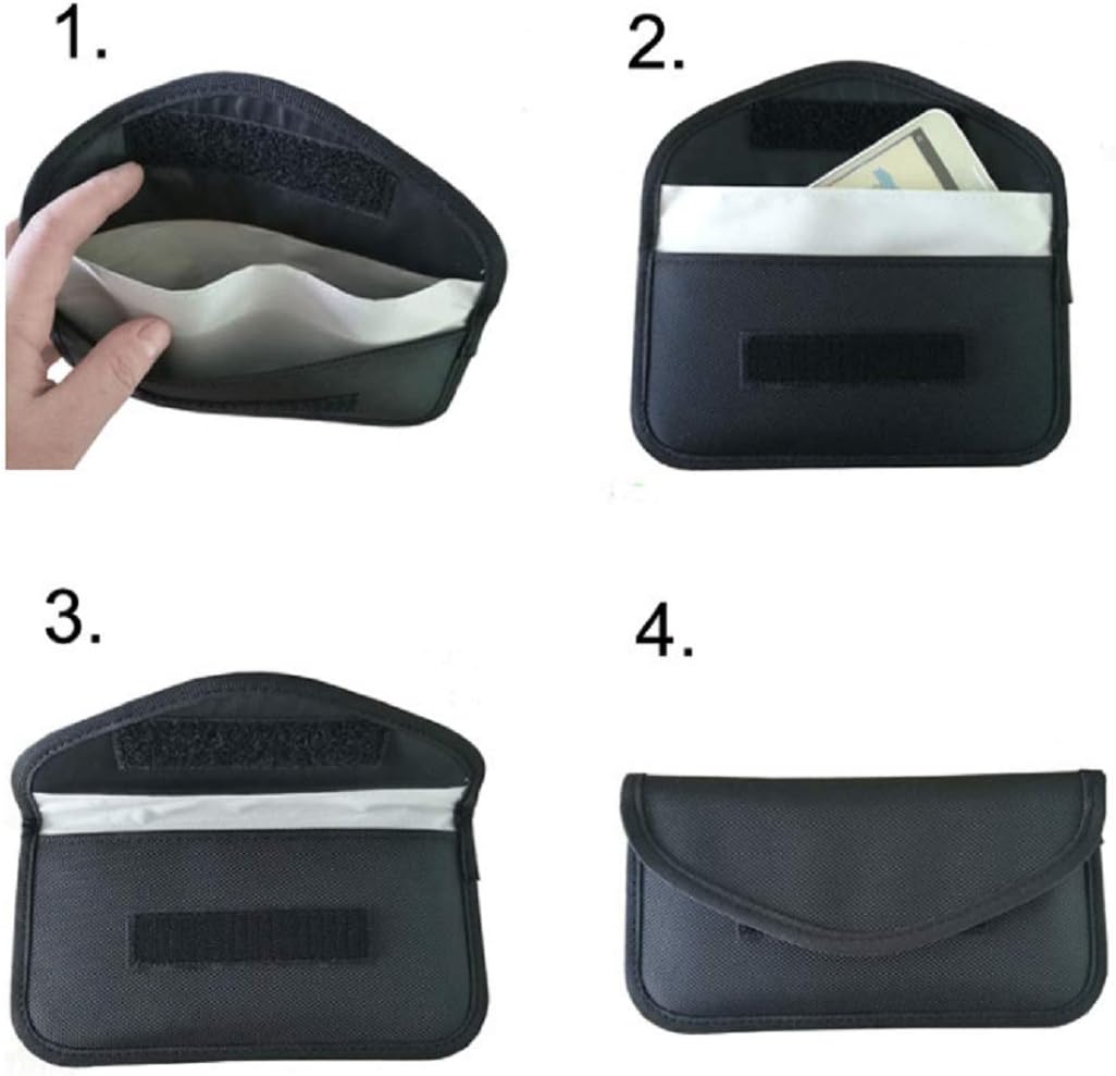 Eidyer Large Faraday Bag,Signal Blocking Pouch for Car Keys Phones Keyless Entry Signal Blocker - Image 4