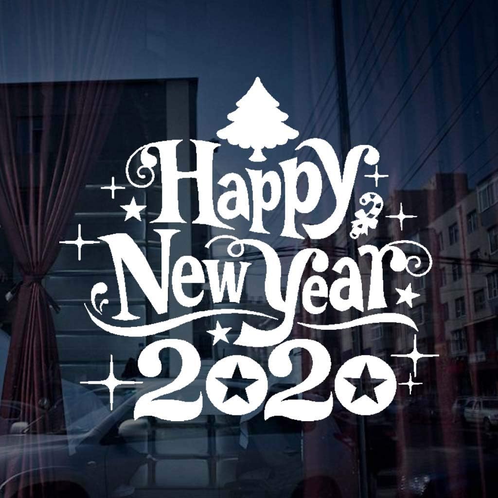 Alwayswin 2020 Weihnachten Fensteraufkleber Mobile Kreativwand mit