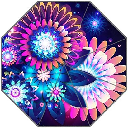 Custom Umbrella Flower Floral Pattern Painting Umbrella foldable umbrella Travel Umbrella