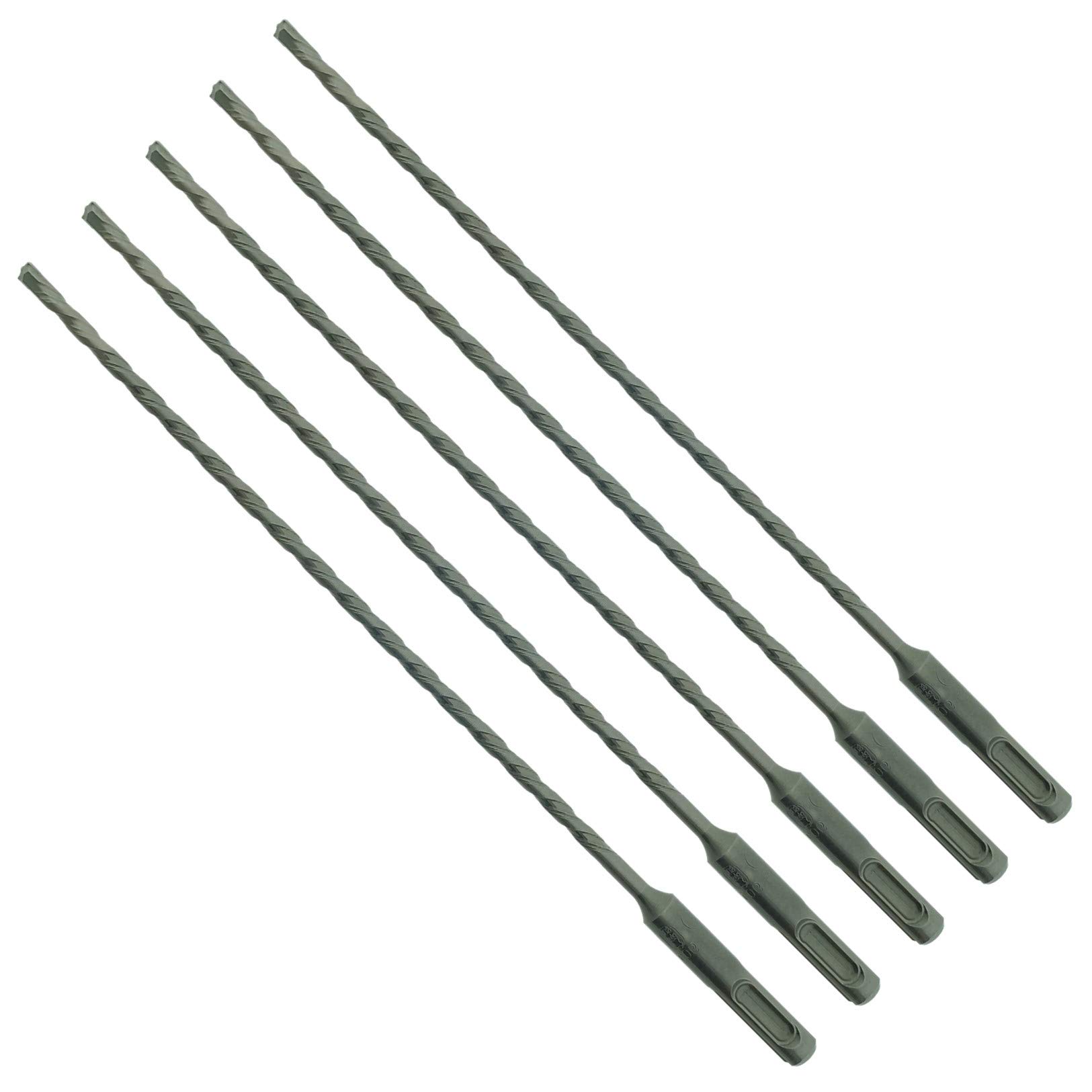 5 x SabreCut SDSB55_5 5.5mm x 210mm PGM Approved SDS Plus Drill Bits For Stone Concrete Brick