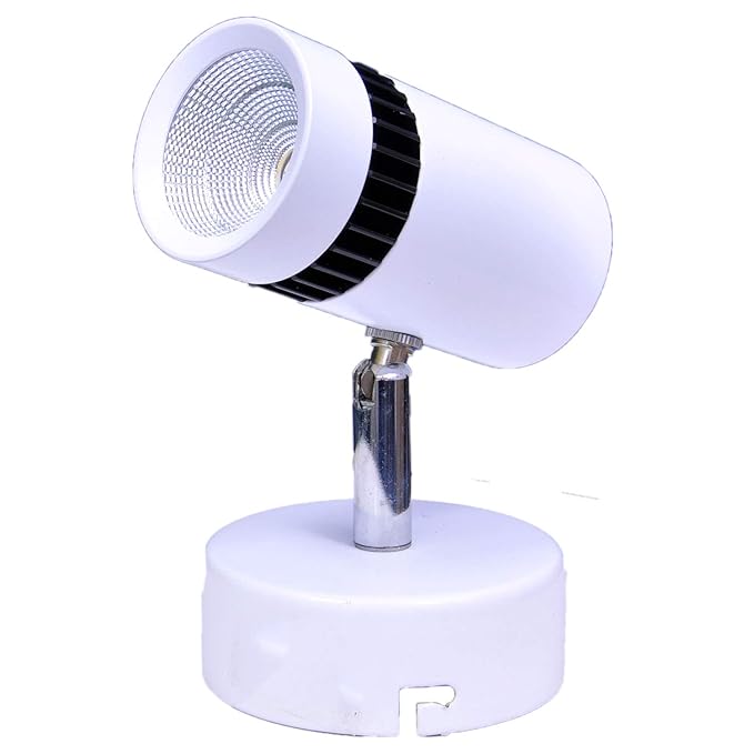 Galaxy LED Spot Light 6 watt Warm White High Quality, Bright Light, with 1 Year Warranty Pack of 2