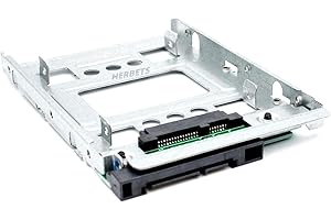 BTHEBKRS 2.5inch to 3.5inch 654540-001SSD Sata Hard Disk Drive HDD Adapter Caddy Tray Cage Hot Swap Plug Converter Bracket fo