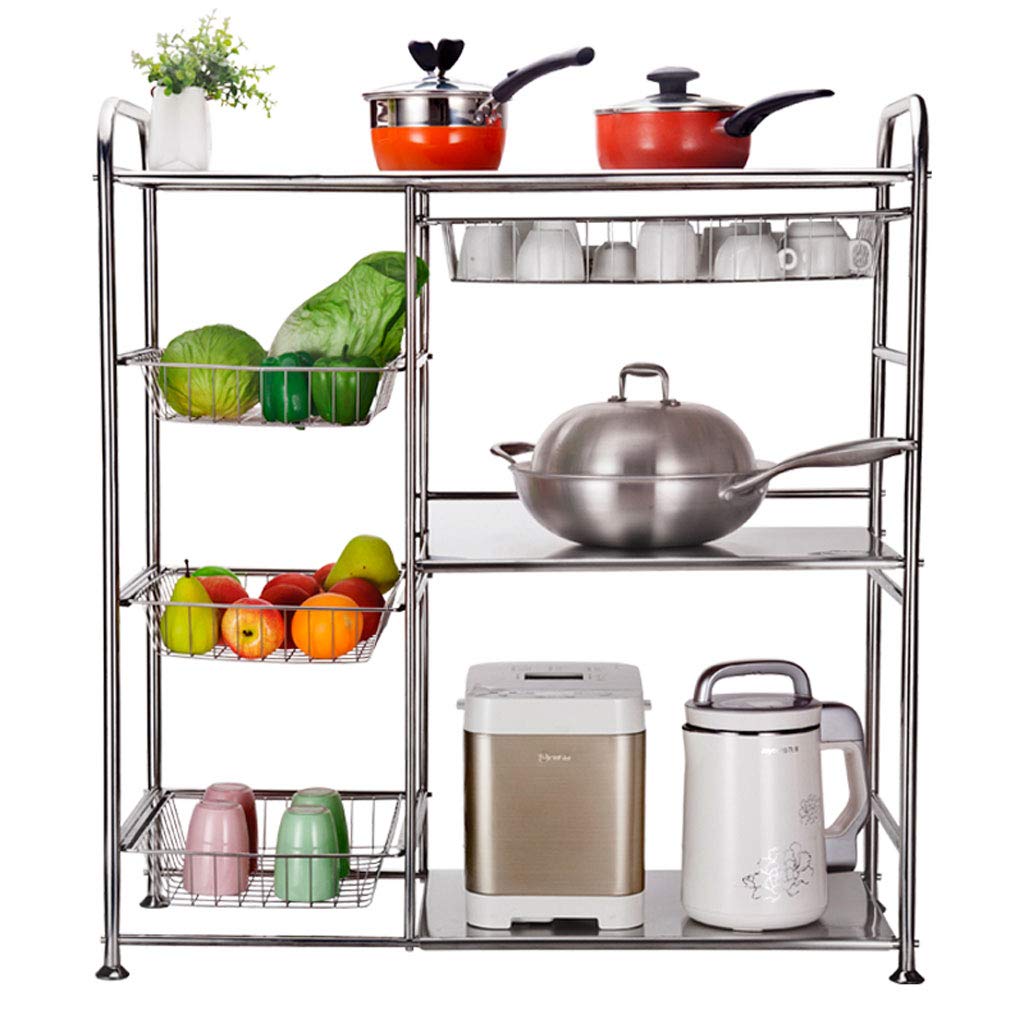 Estante Bastidores de Cocina 304 Piso de Varios Pisos de Acero ...