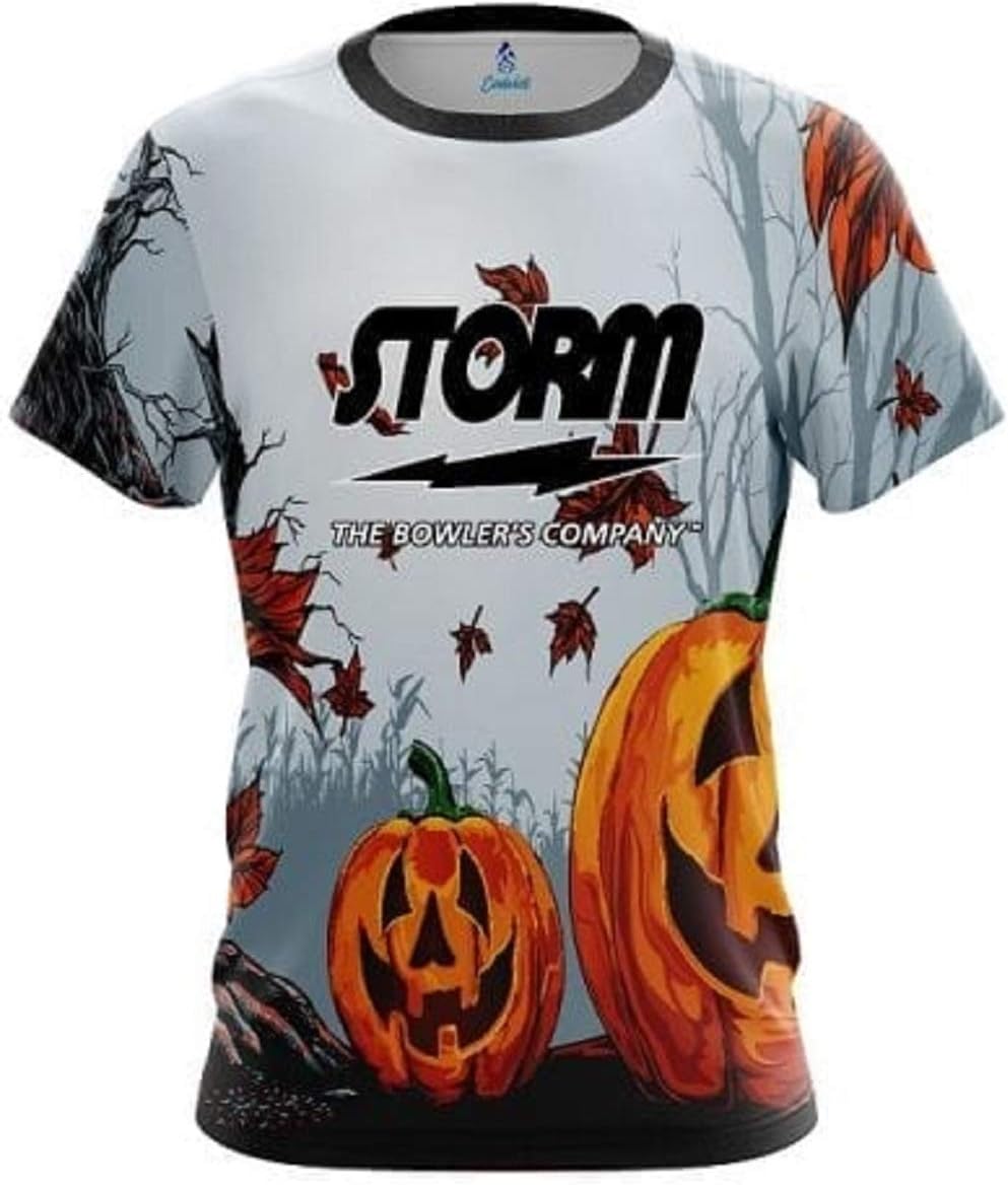 CoolWick Storm Halloween Happiness Bowling Jersey