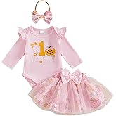 HYADRBLEBY My First Mothers Day Baby Girl Outfit Newborn 1st Letter Romper Floral Tutu Skirt 0-18 Month Girl Baby Dress