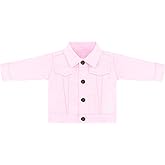 Creative Knitwear College Baby Infant Denim Jacket – Embroidered Team Logo, Many Colors, Unisex, (0 Months - 4T)