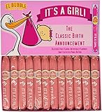 It's A Girl Bubble Gum Cigars