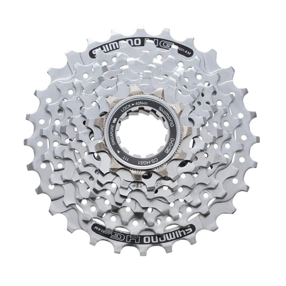 SHIMANO 8V.11/32 HG-51 Alivio Bike Cassette - Black, One Size