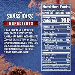 Swiss Miss Rich Chocolate Flavored Hot Cocoa Mix, 8